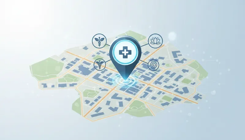 מפת מיקום מרפאת נדיר שירן- פיזיותרפיה ואימוני כושר בתל מונד והסביבה בתל מונד